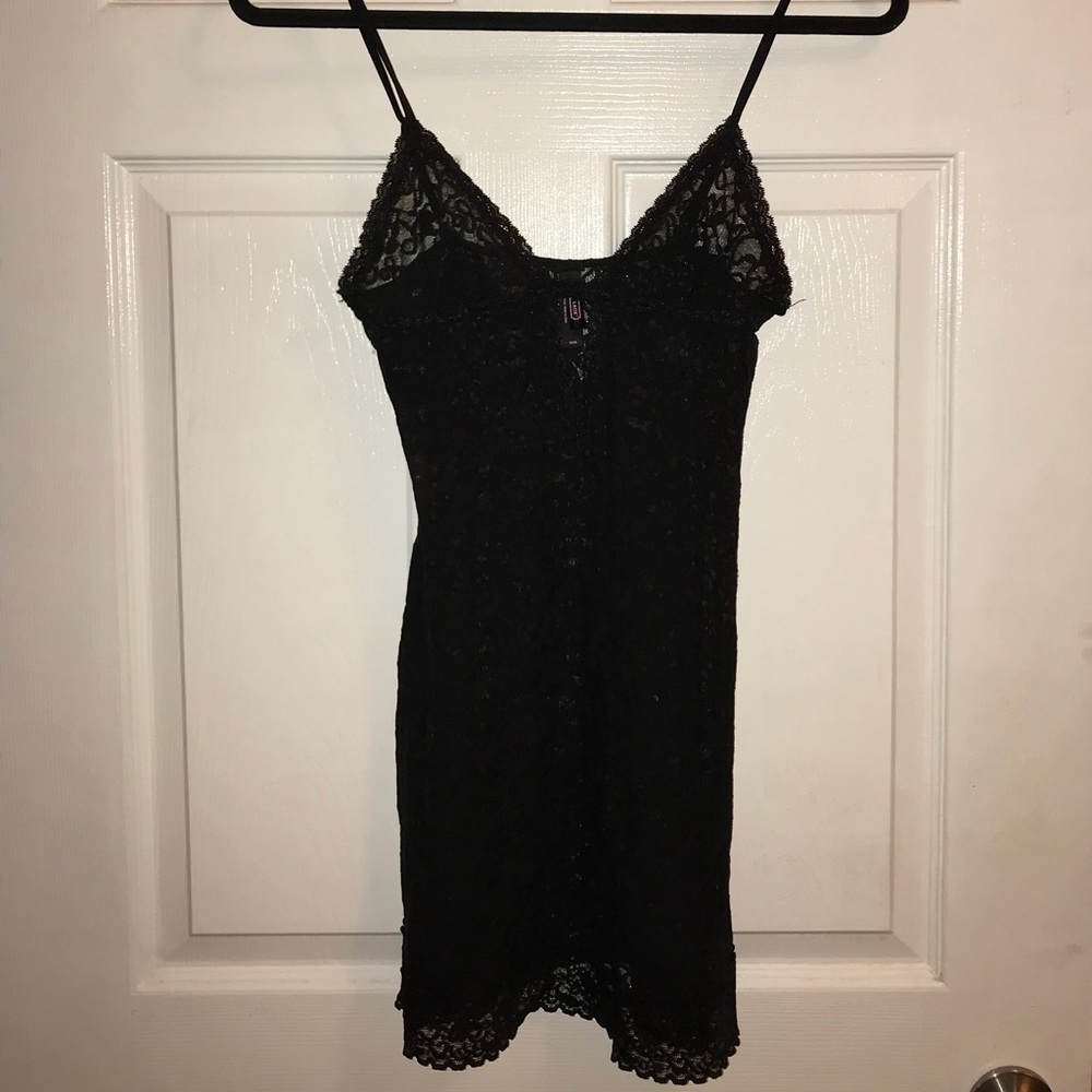 Victoria’s Secret Lace Black Babydoll